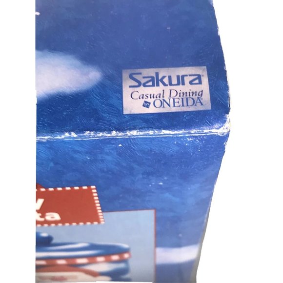 Sakura Oneida Earthenware Zulauf Design Jolly Santa Christmas Cookie Treat Jar - Picture 6 of 12